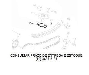 GAXETA DO TENSIONADOR PARA NMAX 160 2017 ATE 2020 ORIGINAL YAMAHA (CONSULTAR PRAZO DE ENTREGA E ESTOQUE)