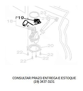 BOIA OU UNIDADE SENSOR DE COMBUSTIVEL PARA YZF R15 ORIGINAL YAMAHA (CONSULTAR PRAZO DE ENTREGA E ESTOQUE)