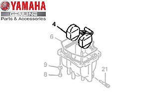 BOIA DE CARBURADOR PARA XT600E ORIGINAL YAMAHA