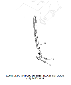 GUIA DA CORRENTE DE COMANDO PARA XT 660R 2005 ATE 2018 ORIGINAL YAMAHA (CONSULTAR PRAZO DE ENTREGA E ESTOQUE)