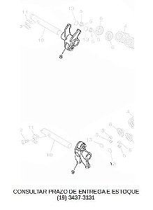 BRAÇO DO BALANCIM DA VALVULA XMAX 2021 ATE 2023 ORIGINAL YAMAHA (CONSULTAR PRAZO DE ENTREGA E ESTOQUE)