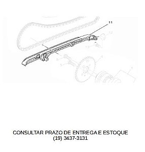 GUIA LIMITADORA 1 PARA XMAX 2021 ATE 2023 ORIGINAL YAMAHA (CONSULTAR PRAZO DE ENTREGA E ESTOQUE)