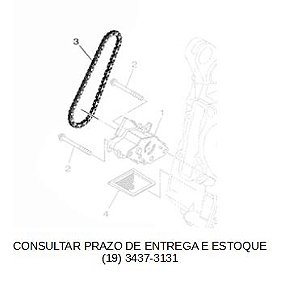 CORRENTE DE COMANDO PARA XMAX 2021 ATE 2023 ORIGINAL YAMAHA (CONSULTAR PRAZO DE ENTREGA E ESTOQUE)