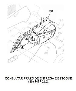 TAMPA DA CAIXA DO FILTRO DE AR PARA XMAX 2021 ATE 2023 ORIGINAL YAMAHA (CONSULTAR PRAZO DE ENTREGA E ESTOQUE)