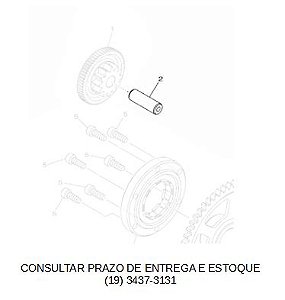 EIXO DA PARTIDA PARA XMAX 2021 ATE 2023 ORIGINAL YAMAHA (CONSULTAR PRAZO DE ENTREGA E ESTOQUE)
