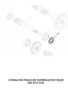 RETENTOR DO PINHAO PARA XMAX 2021 ATE 2023 ORIGINAL YAMAHA (CONSULTAR PRAZO DE ENTREGA E ESTOQUE)