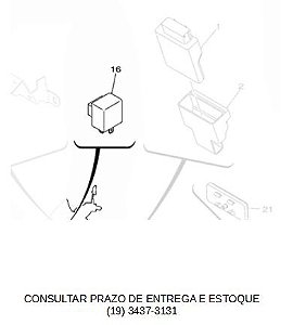 RELE DO PISCA PARA NMAX 160 2017 ATE 2020 ORIGINAL YAMAHA (CONSULTAR PRAZO DE ENTREGA E ESTOQUE)