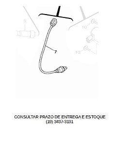 SENSOR DO TUBO DE ESCAPE DA NMAX 160 2023 ORIGINAL YAMAHA (CONSULTAR PRAZO DE ENTREGA E ESTOQUE)