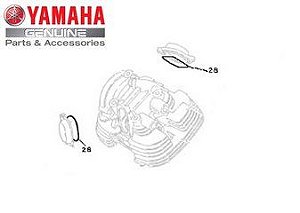 ANEL DE VEDAÇÃO DA TAMPA DE AJUSTE DE VÁVULAS XV 535 VIRAGO E XVS650 DRAGSTAR ORIGINAL YAMAHA