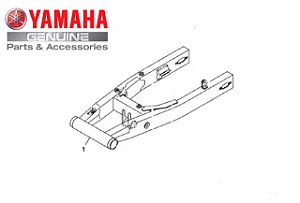 GARFO TRASEIRO ( BALANÇA ) DA FAZER 250 2011 A 2017 ORIGINAL YAMAHA