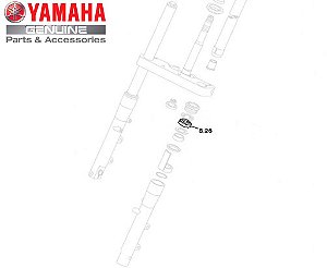 RETENTOR DE OLEO DO GARFO PARA XVS650 DRAG STAR , MT-09 , MT-07 , XVS950; XJ6 2016 EM DIANTE ORIGINAL YAMAHA