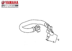 TUBO DE ENTRADA ( INJETOR ) CONJUNTO PARA XTZ250 LANDER E XTZ250Z TÉNÉRÉ ATÉ 2015 ORIGINAL YAMAHA (CONSULTAR PRAZO DE ENTRADA E ESTOQUE)