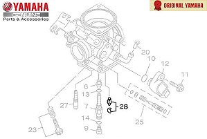 AGULHA DO CARBURADOR ORIGINAL YAMAHA ( APLICAÇÃO NAS MOTOS ABAIXO )