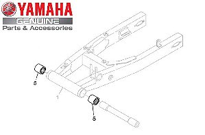 ROLAMENTO DA BALANÇA DA FAZER 250 ATÉ 2017 ORIGINAL YAMAHA (CONSULTAR PRAZO DE ENTREGA E ESTOQUE)