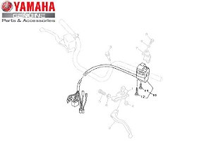 INTERRUPTOR ESQUERDO DO GUIDAO PARA FAZER 250 2011 A 2015 ORIGINAL YAMAHA