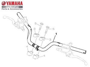 GUIDAO PARA NMAX 160 2025 A 2026 ORIGINAL YAMAHA (CONSULTAR PRAZO DE ENTREGA E ESTOQUE)