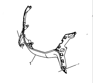 TAMPA FRONTAL PARA N-MAX 160 2023 ORIGINAL YAMAHA (*CONSULTAR ESTOQUE E PRAZO DE ENTREGA*)