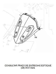 PAINEL DO CONSOLE 2 PARA NMAX 160 2021 ATE 2025 E 2026 ORIGINAL YAMAHA (CONSULTAR PRAZO DE ENTREGA E ESTOQUE)
