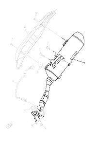 ESCAPAMENTO PARA AEROX-ORIGINAL YAMAHA