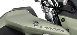 ADESIVOS DA CAPA DO TANQUE-LANDER VERDE 2026-ORIGINAL YAMAHA