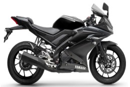 CARENAGENS R15 2024 BLACK METALLIC ORIGINAL YAMAHA