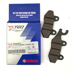 KIT PASTILHA DE FREIO DIANTEIRO Y-TEQ PARA LANDER 250 ATE 2015 E TENERE 250 2011 A 2015 ORIGINAL YAMAHA (CONSULTAR PRAZO DE ENTREGA E ESTOQUE)