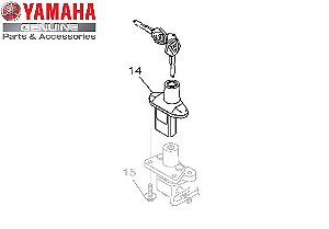 UNIDADE IMOBILIZADORA OU MIOLO DE IGNIÇÃO PARA XVS950A MIDNIGHT STAR ORIGINAL YAMAHA