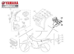 RELE DE PARTIDA COMPLETO PARA FAZER 250, LANDER 250 E YFM 250 ORIGINAL YAMAHA (CONSULTAR PRAZO DE ENTREGA E ESTOQUE)