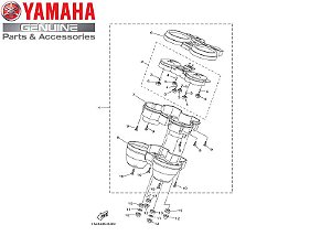 PAINEL COMPLETO PARA FAZER 250 2006 A 2008 ORIGINAL YAMAHA