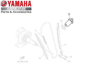 TENSIONADOR DA CORRENTE PARA XT600E E TÉNÉRÉ 660 Z ORIGINAL YAMAHA