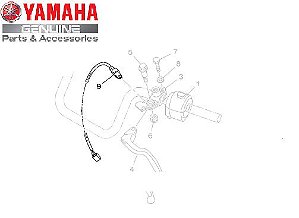 INTERRUPTOR DE EMBREAGEM PARA NOVA LANDER ABS 2020 , FAZER 150 , FACTOR 150 E FACTOR 125 2017 EM DIANTE ORIGINAL YAMAHA