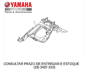 PARALAMA TRASEIRO NOVA NEO 125 2020 ATE 2025 ORIGINAL YAMAHA (CONSULTAR PRAZO DE ENTREGA E ESTOQUE)