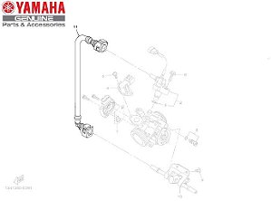 TUBO DE COMBUSTIVEL PARA YS FAZER 250 DE 2006 A 2010 ORIGINAL YAMAHA