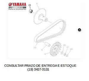 ROLAMENTO DA EMBREAGEM PARA NEO 125 UBS 2017 ATE 2025 / NMAX160 2017 ATE 2022 ORIGINAL YAMAHA (CONSULTAR PRAZO DE ENTREGA E ESTOQUE)