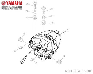 LANTERNA TRASEIRA PARA MT-07 ORIGINAL YAMAHA