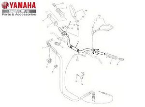 GUIDAO PARA MT-07 MODELO 2019 A 2021 ORIGINAL YAMAHA