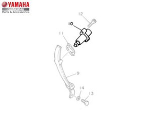 TENSIONADOR DA CORRENTE DE COMANDO PARA TTR-230 , XT225 , TTR-225 , TDM225  ORIGINAL YAMAHA