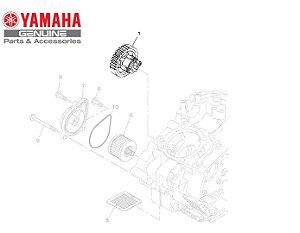 BOMBA DE OLEO PARA FAZER 150 , CROSSER 150 E FACTOR 150 ORIGINAL YAMAHA