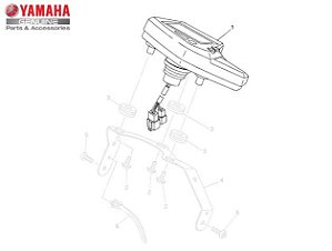 MEDIDOR PAINEL CONJUNTO PARA XT660R ORIGINAL YAMAHA