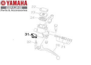 INTERRUPTOR DE FREIO LADO ESQUERDO PARA NMAX160 ORIGINAL YAMAHA