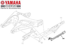 TAMPA DO GARFO TRASEIRO PARA MT-09 MODELO 2020 ORIGINAL YAMAHA