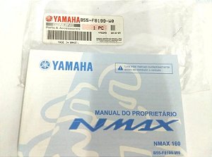 MANUAL DO PROPRIETARIO PARA NMAX 160 2017/2018 ORIGINAL YAMAHA (**consultar estoque**)