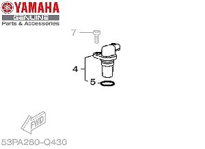 SENSOR DE VELOCIDADE PARA FAZER 250 , LANDER E TENERE 250 ORIGINAL YAMAHA