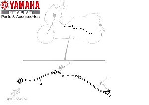 SENSOR ABS DA RODA TRASEIRA PARA NMAX 160 ORIGINAL YAMAHA