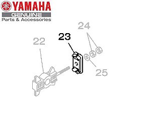 TERMINAL DO ESTICADOR DE CORRENTE PARA XJ6 N e F ORIGINAL YAMAHA