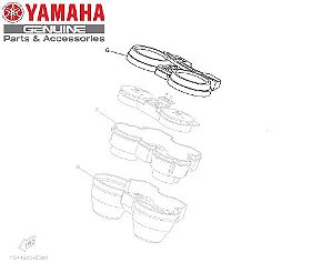 TAMPA SUPERIOR DO MEDIDOR PARA YS250 FAZER ATÉ 2010 ORIGINAL YAMAHA