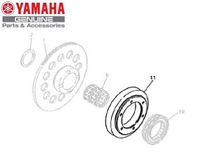 ROLDANA DE ESFERAS SENTIDO UNICO DA ROTACAO DA XT600E ORIGINAL YAMAHA