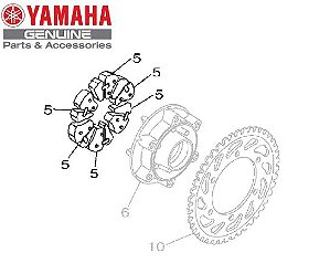 COXIM OU AMORTIZADOR DA RODA TRASEIRA PARA MT-03 E YZF-R3 ORIGINAL YAMAHA