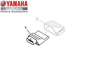 UNIDADE DE CONTROLE MOTORA ( ECU ) OU MODULO PARA YBR125 2017 A 2020 FACTOR 2021 ORIGINAL YAMAHA