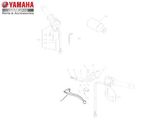 MANETE DE EMBREAGEM PARA XT660Z TÉNÉRÉ ORIGINAL YAMAHA